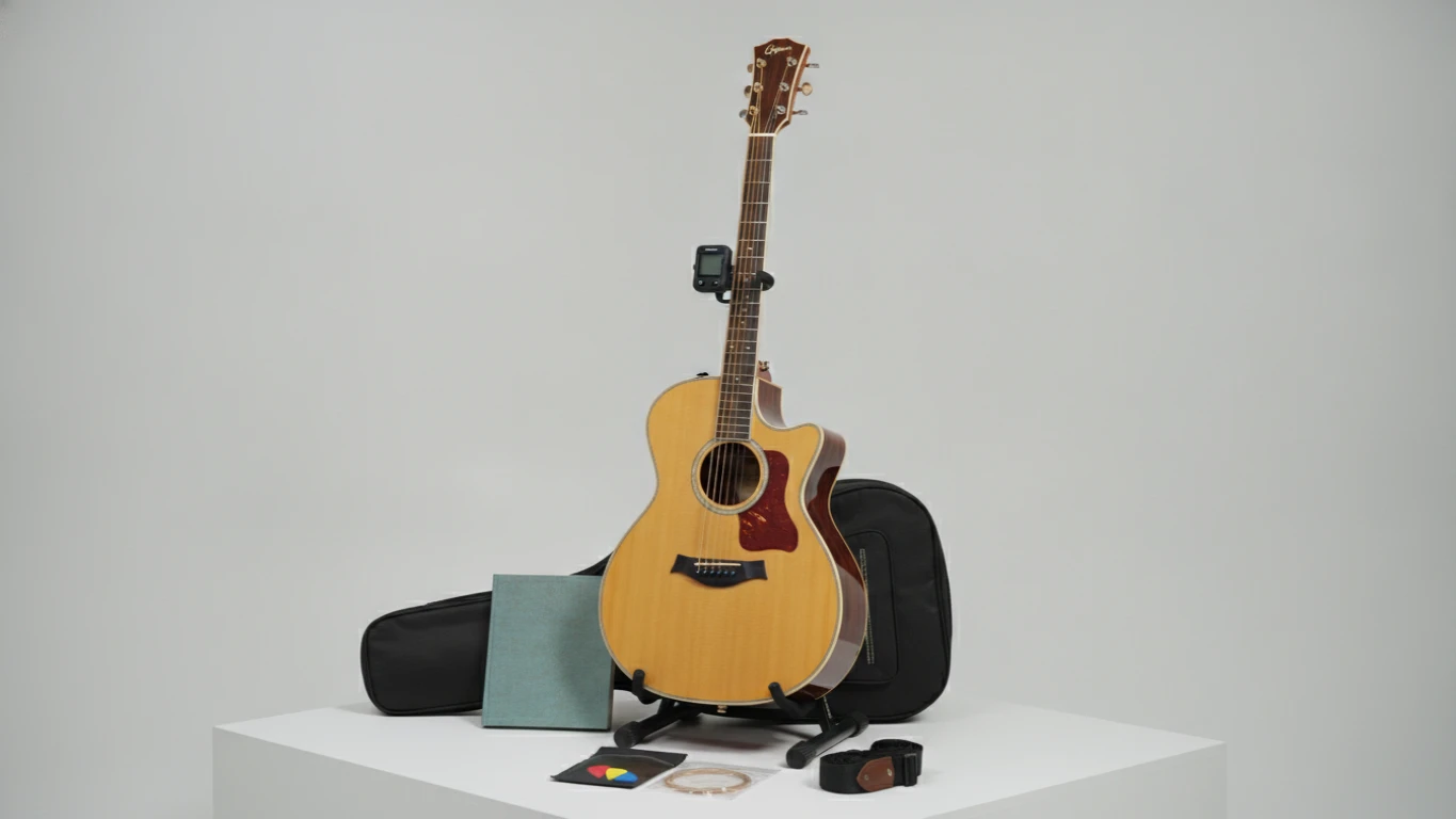 Full-Size Acoustic Guitar Starter Kit