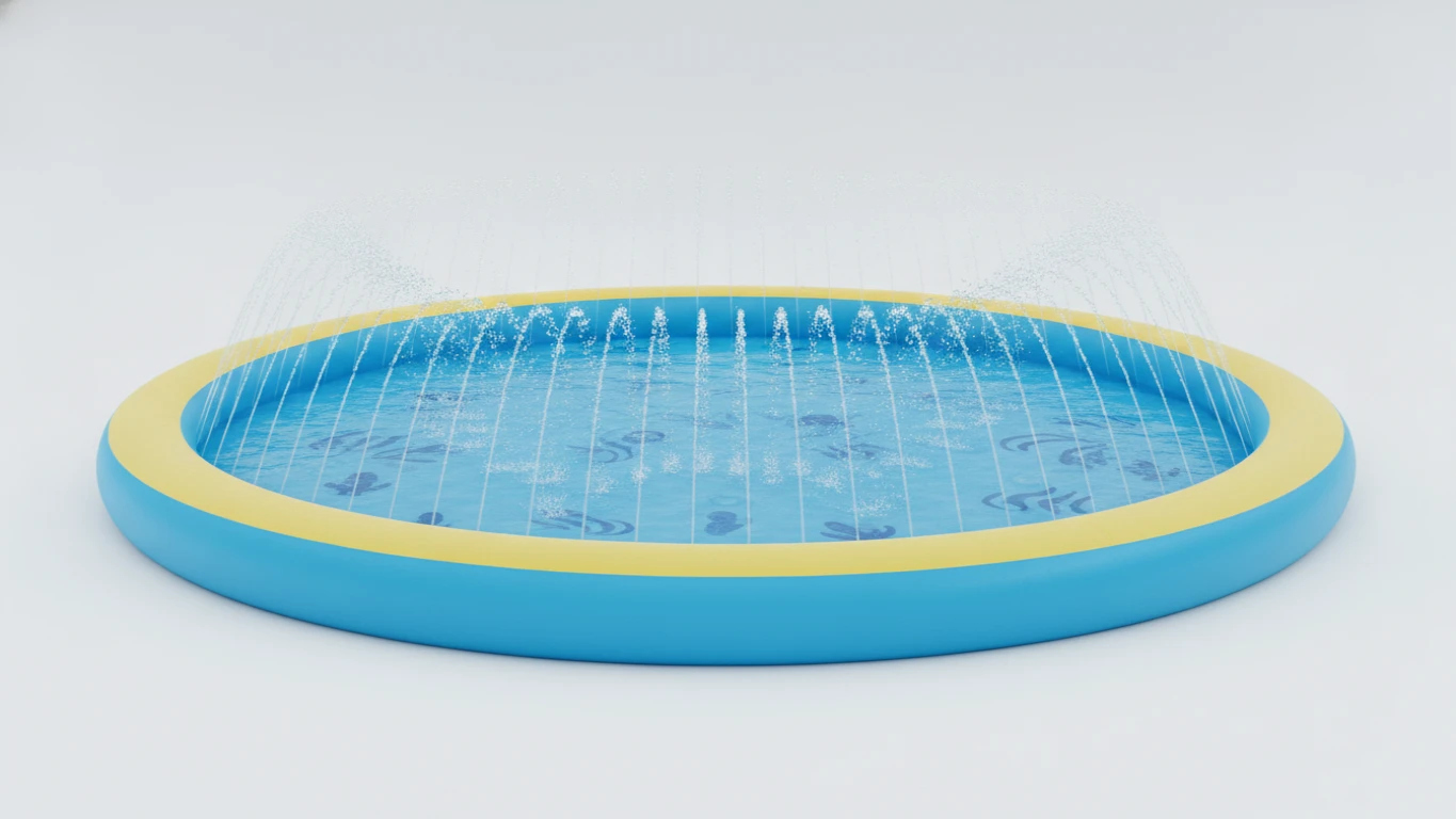 Giant Inflatable Outdoor Splash Pad