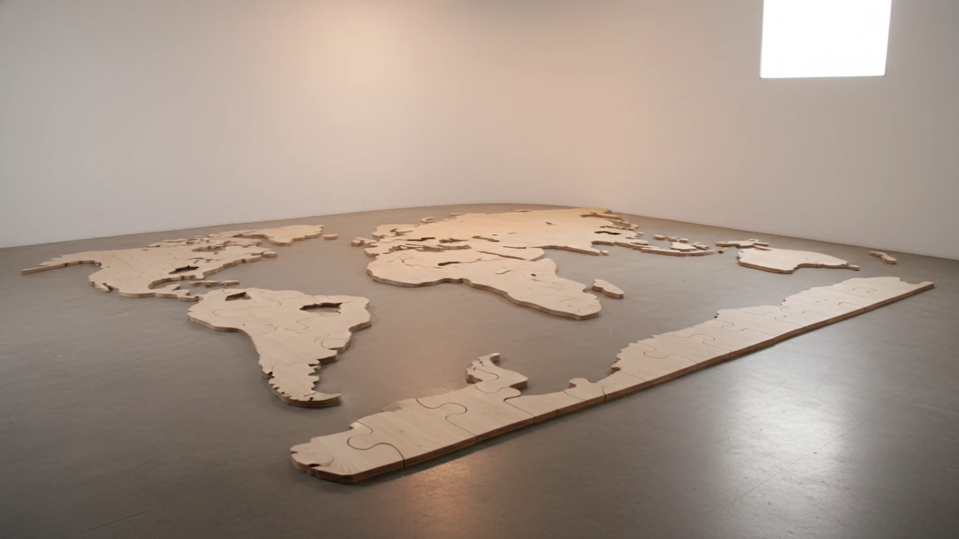 Giant Wooden Floor Puzzle