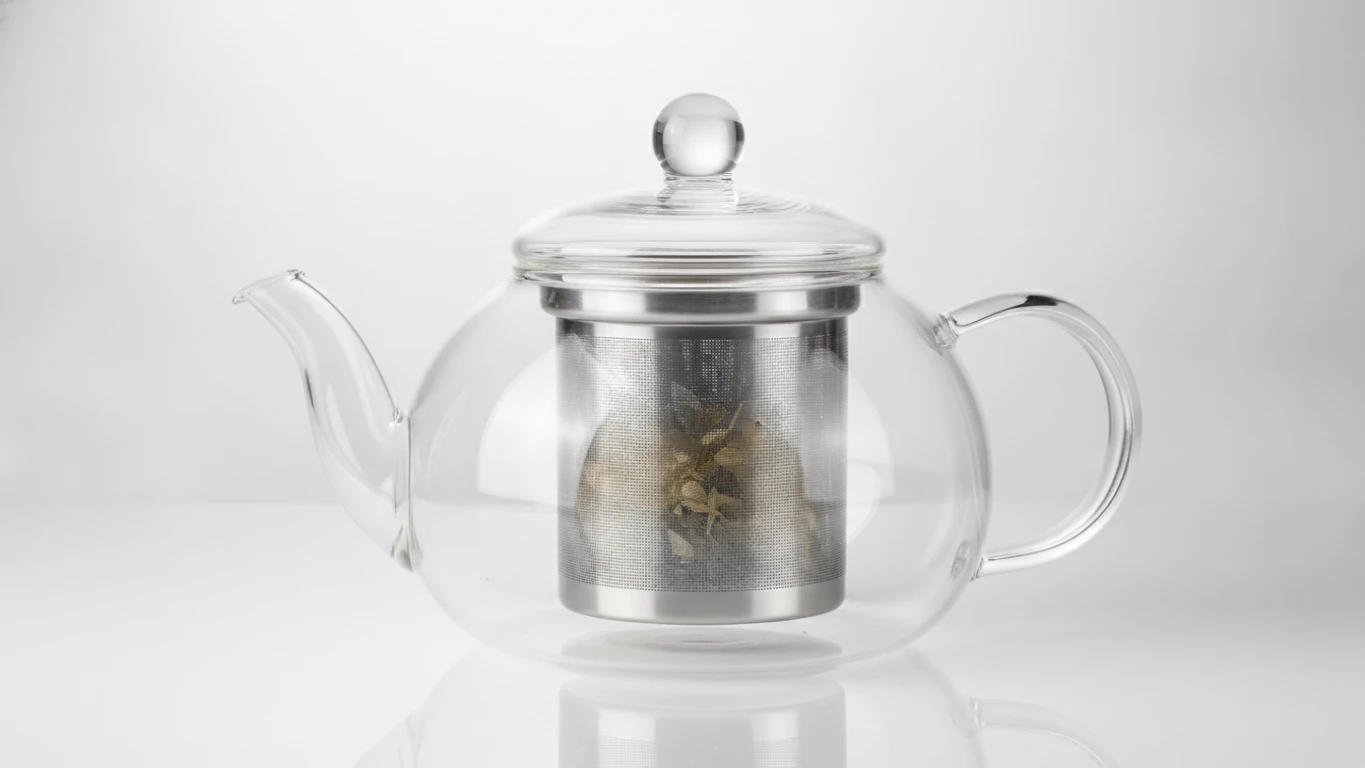 Glass Teapot with Infuser Set