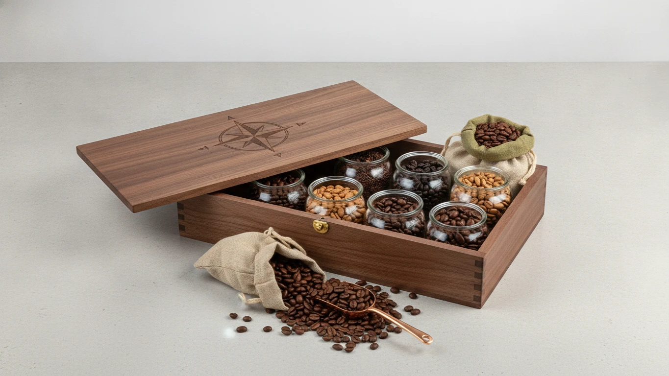Global Artisanal Coffee Bean Discovery Box