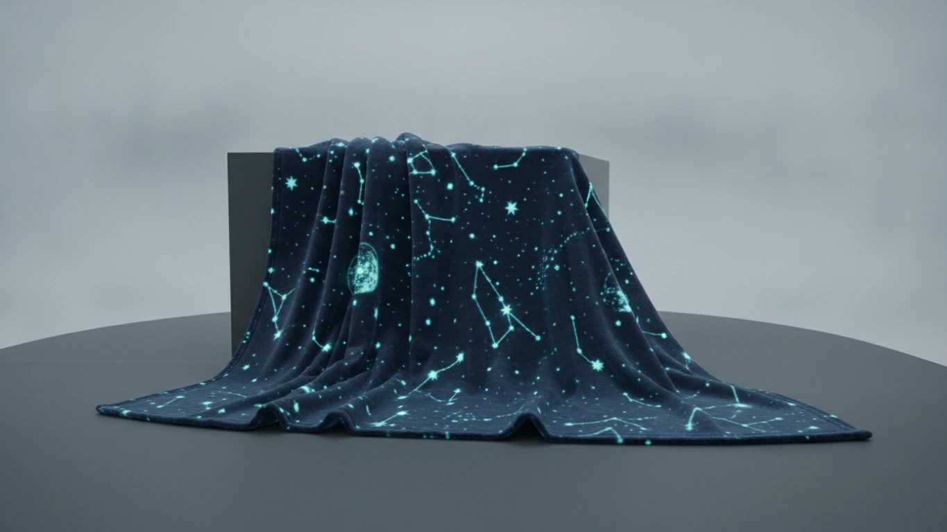 Glow-in-the-Dark Constellation Blanket
