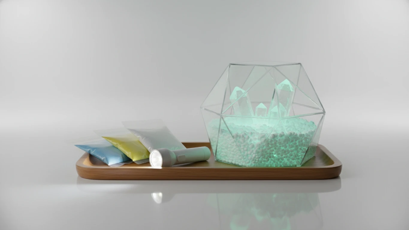 Glow-in-the-Dark Crystal Growing Kit