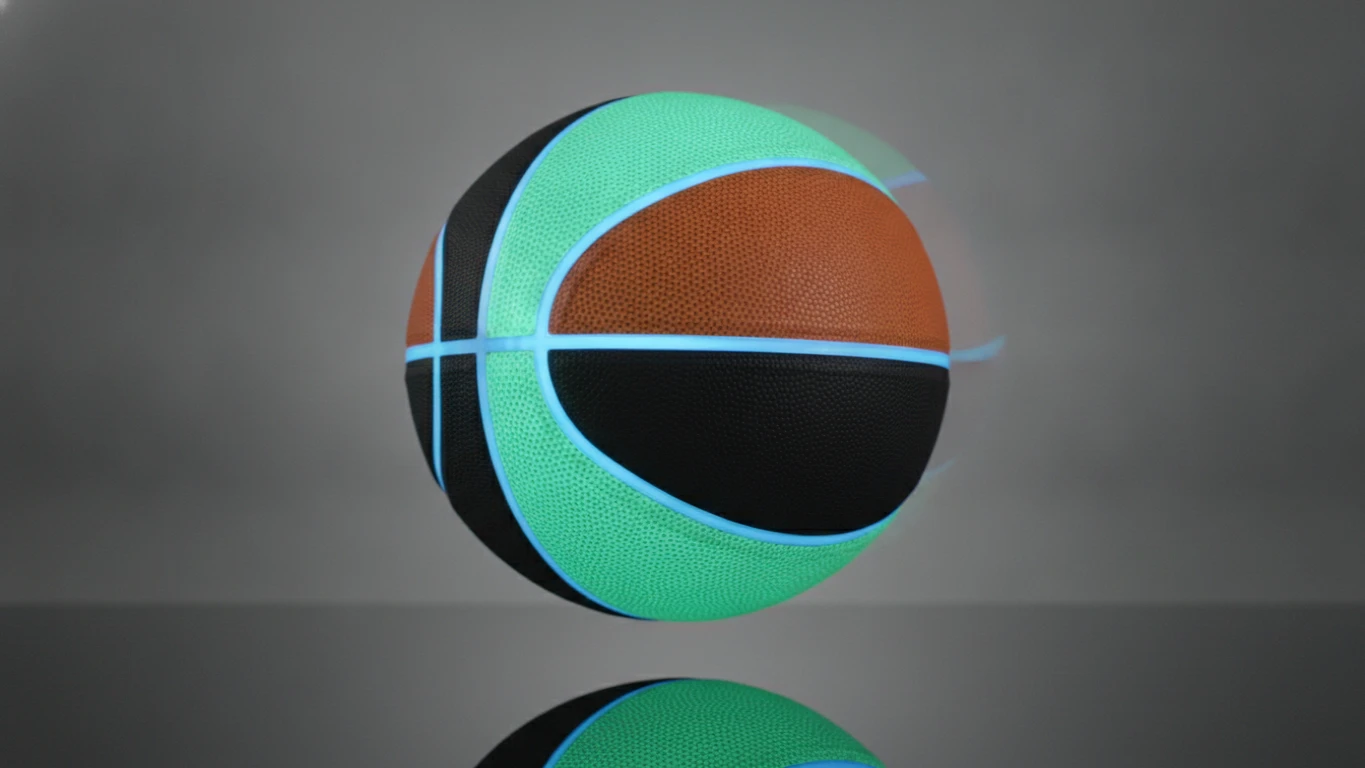Glow-in-the-Dark LED Basketball