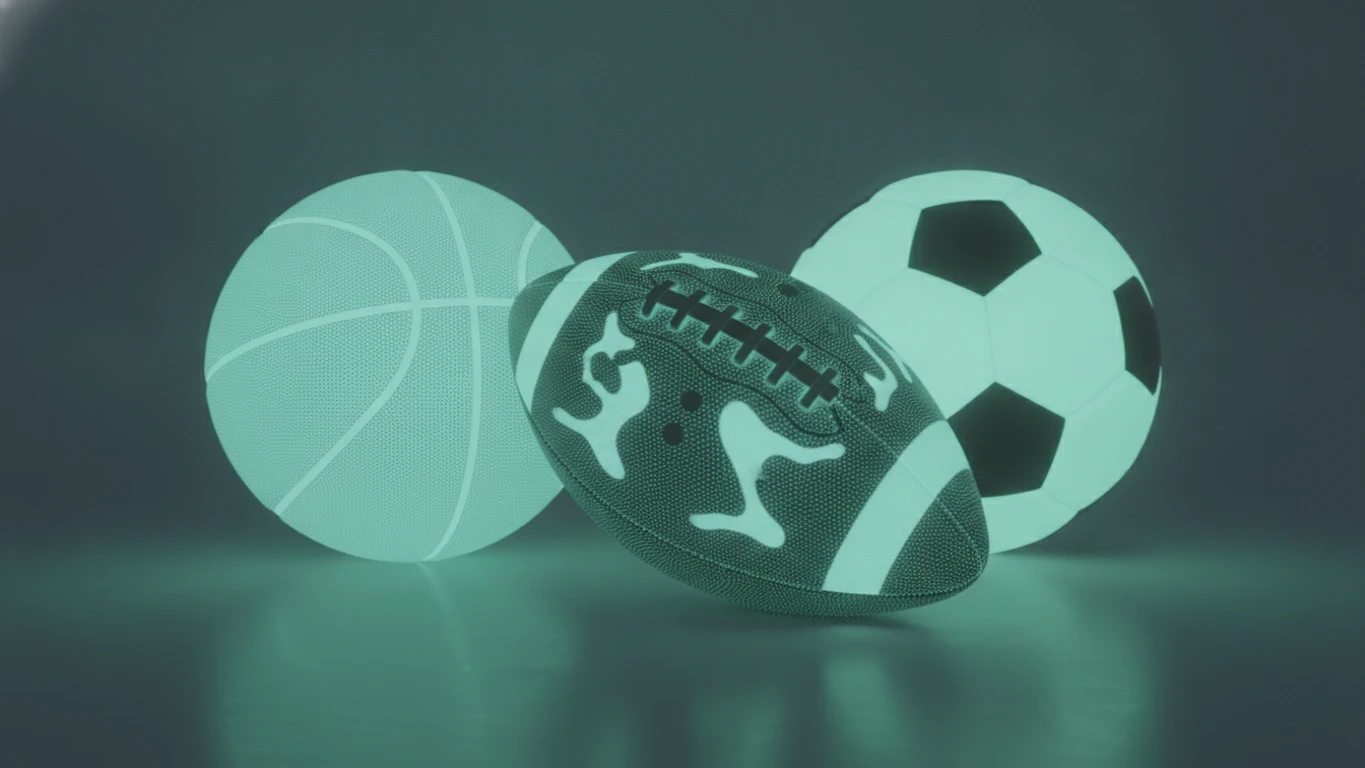 Glow-in-the-Dark Sports Ball Set