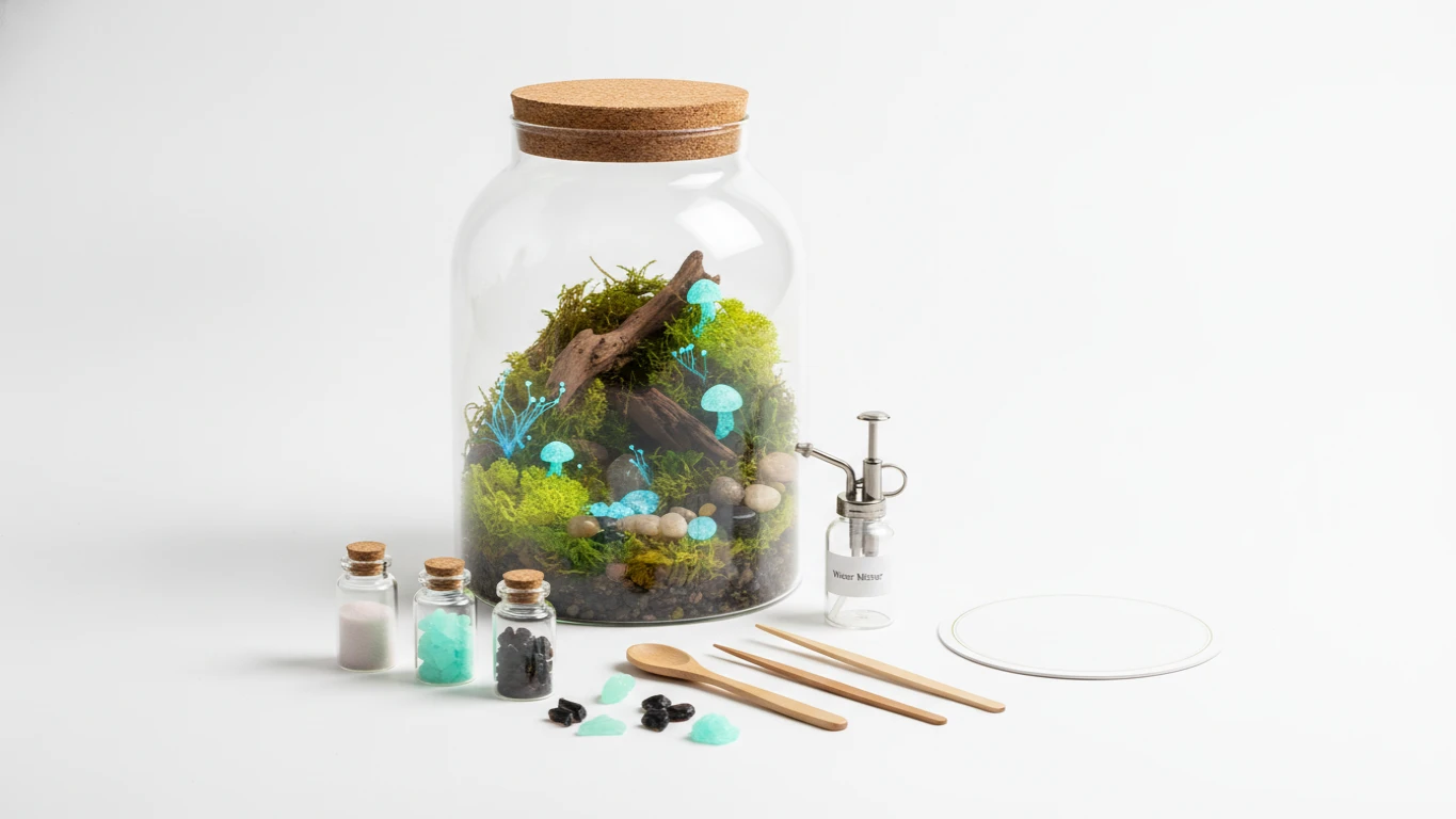 Glow-in-the-Dark Terrarium Kit