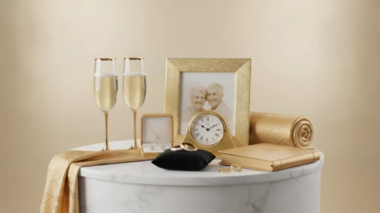 Golden Wedding Anniversary Gifts