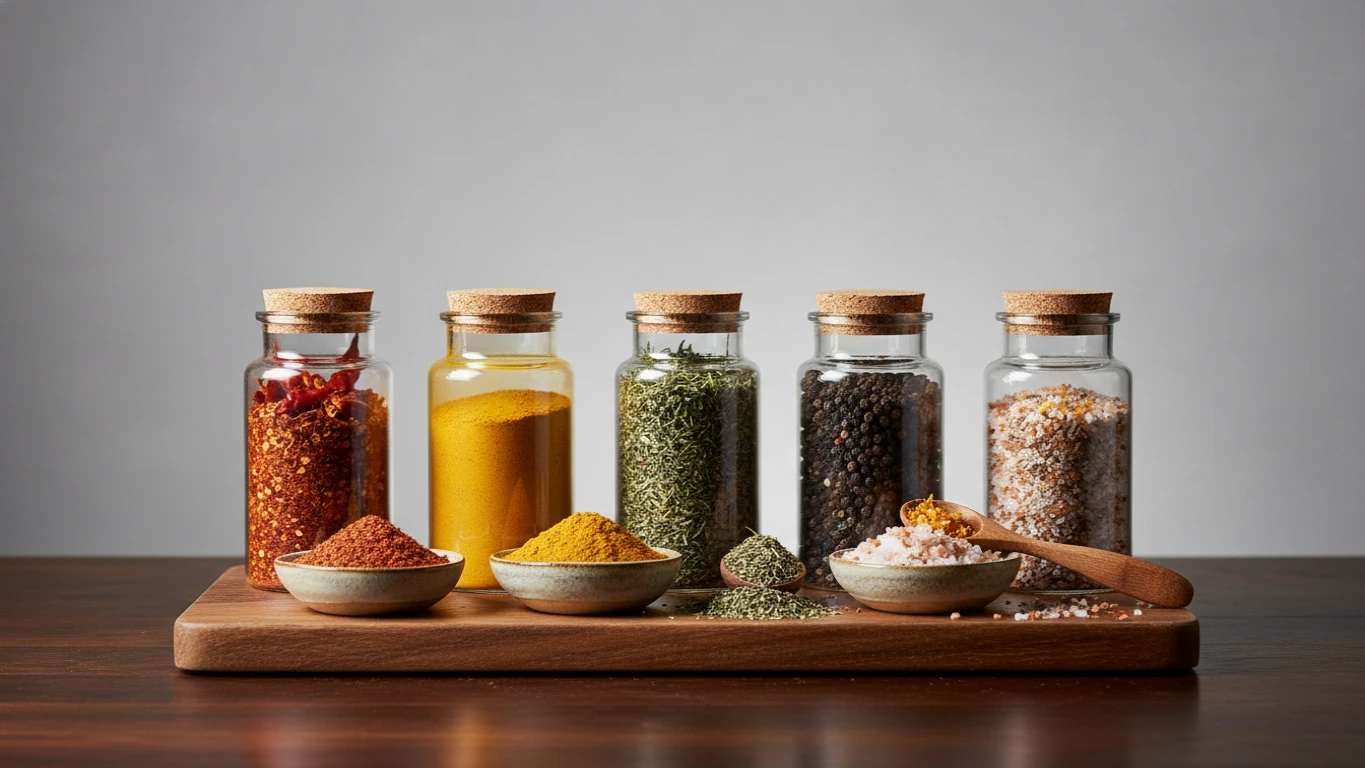 Gourmet Artisanal Spice and Seasoning Set