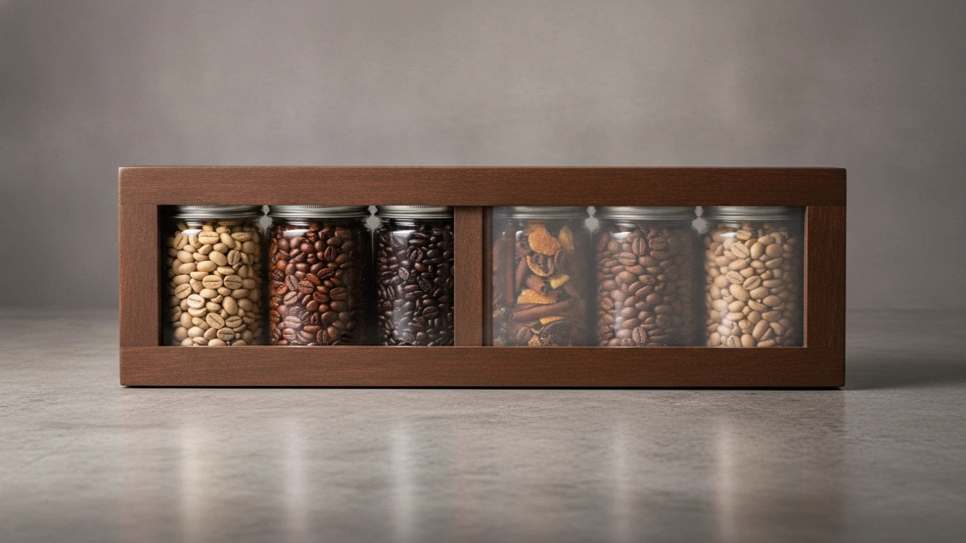 Gourmet Coffee Bean Sampler Box