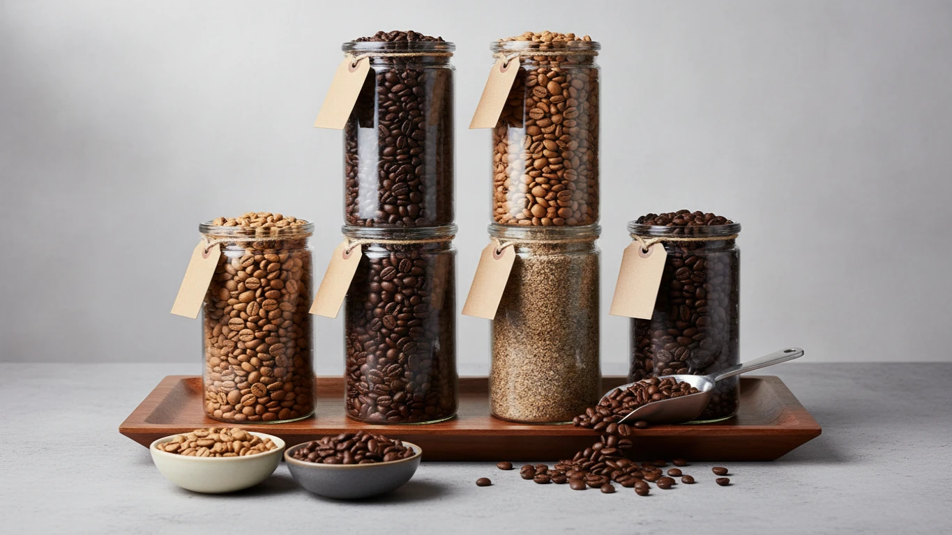 Gourmet Coffee Bean Sampler