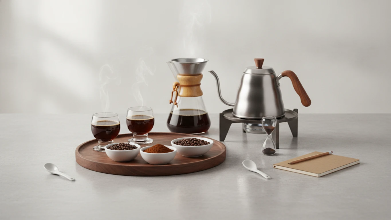 Gourmet Coffee Tasting Experience