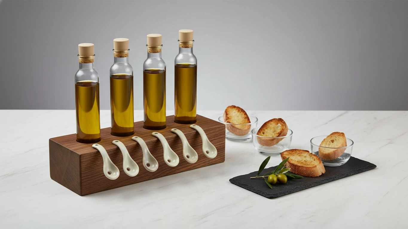 Gourmet Cold-Pressed Olive Oil Tasting Kit