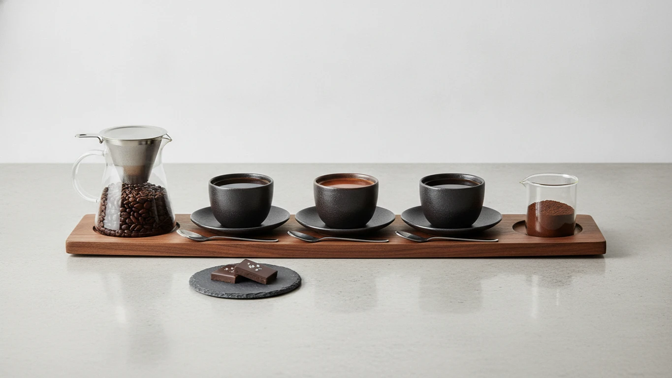 Gourmet Dark Coffee Tasting Set