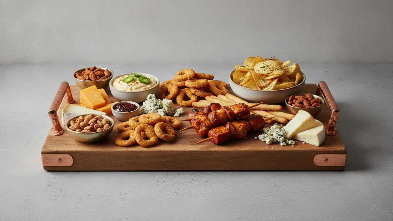Gourmet Game-Day Snack Sampler