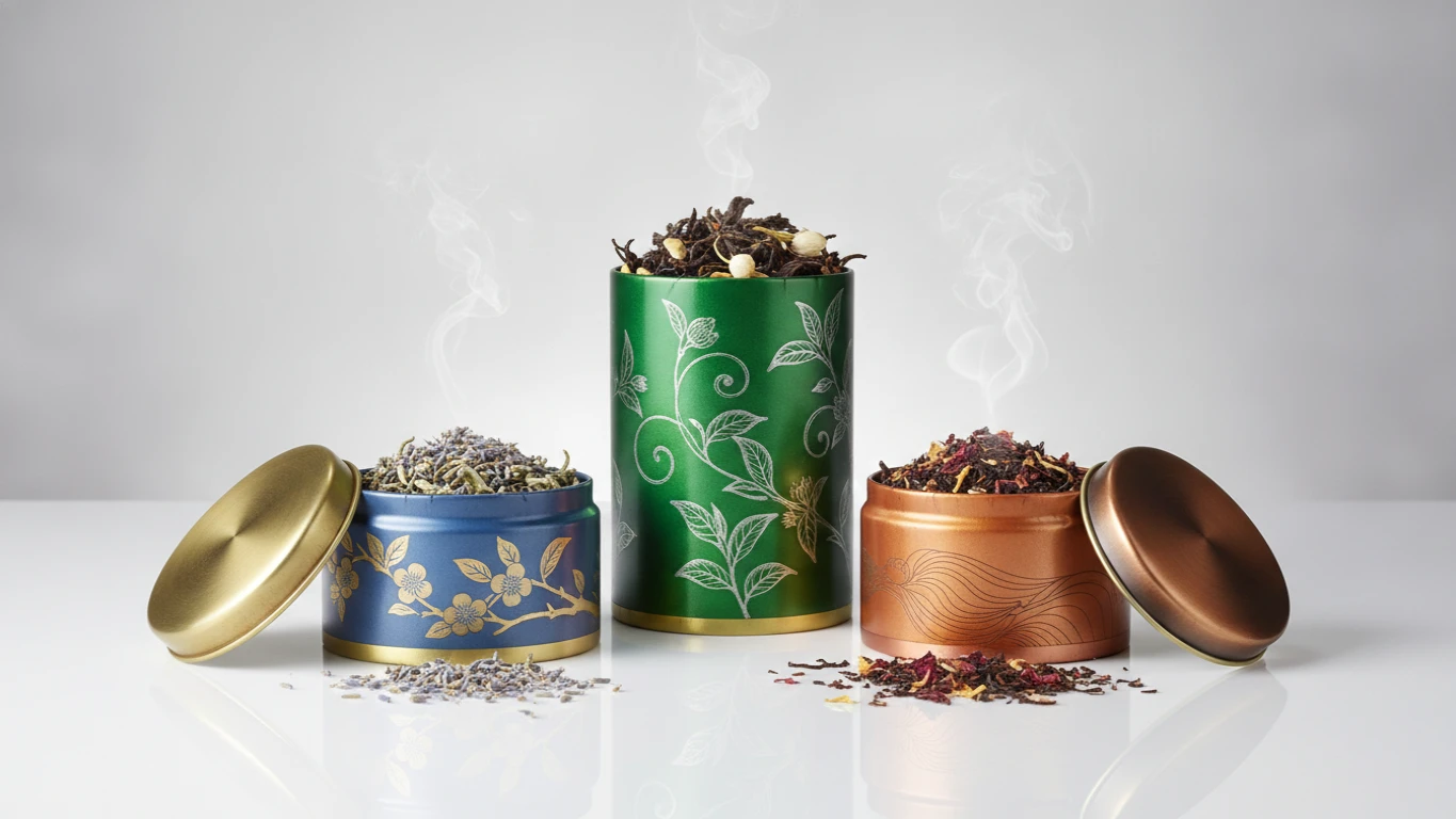 Gourmet Loose-Leaf Tea in Decorative Tins