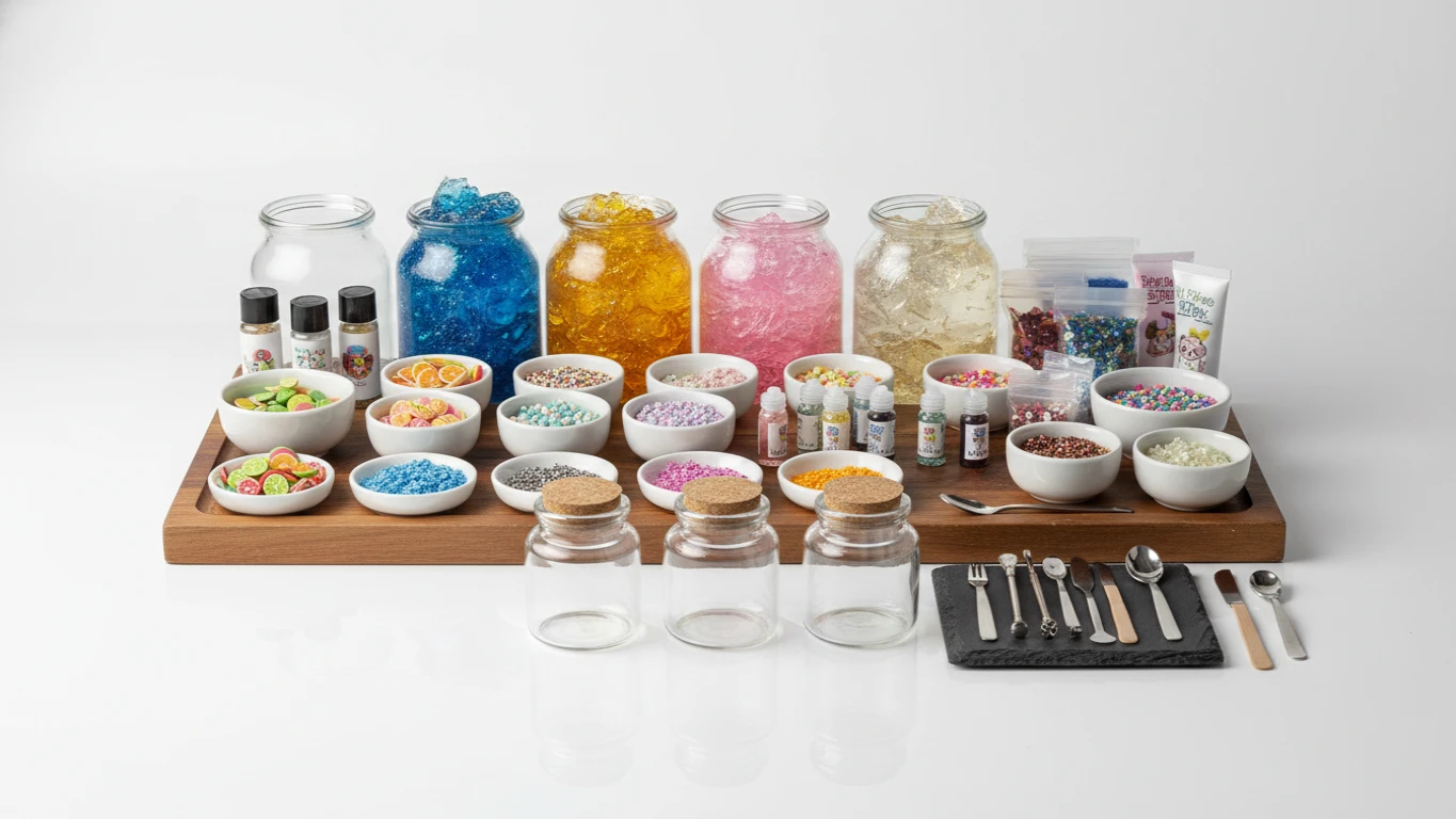 Gourmet Sensory Slime Creation Buffet
