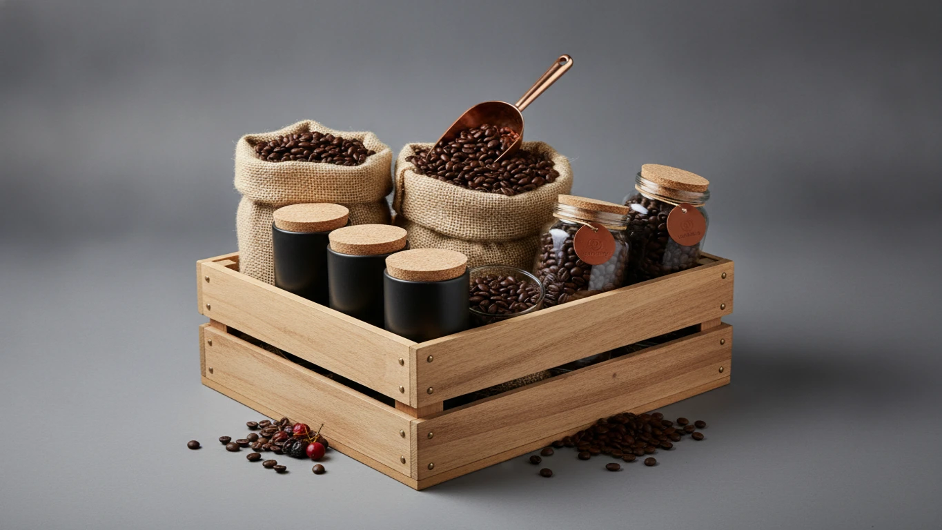 Gourmet Single-Origin Coffee Crate