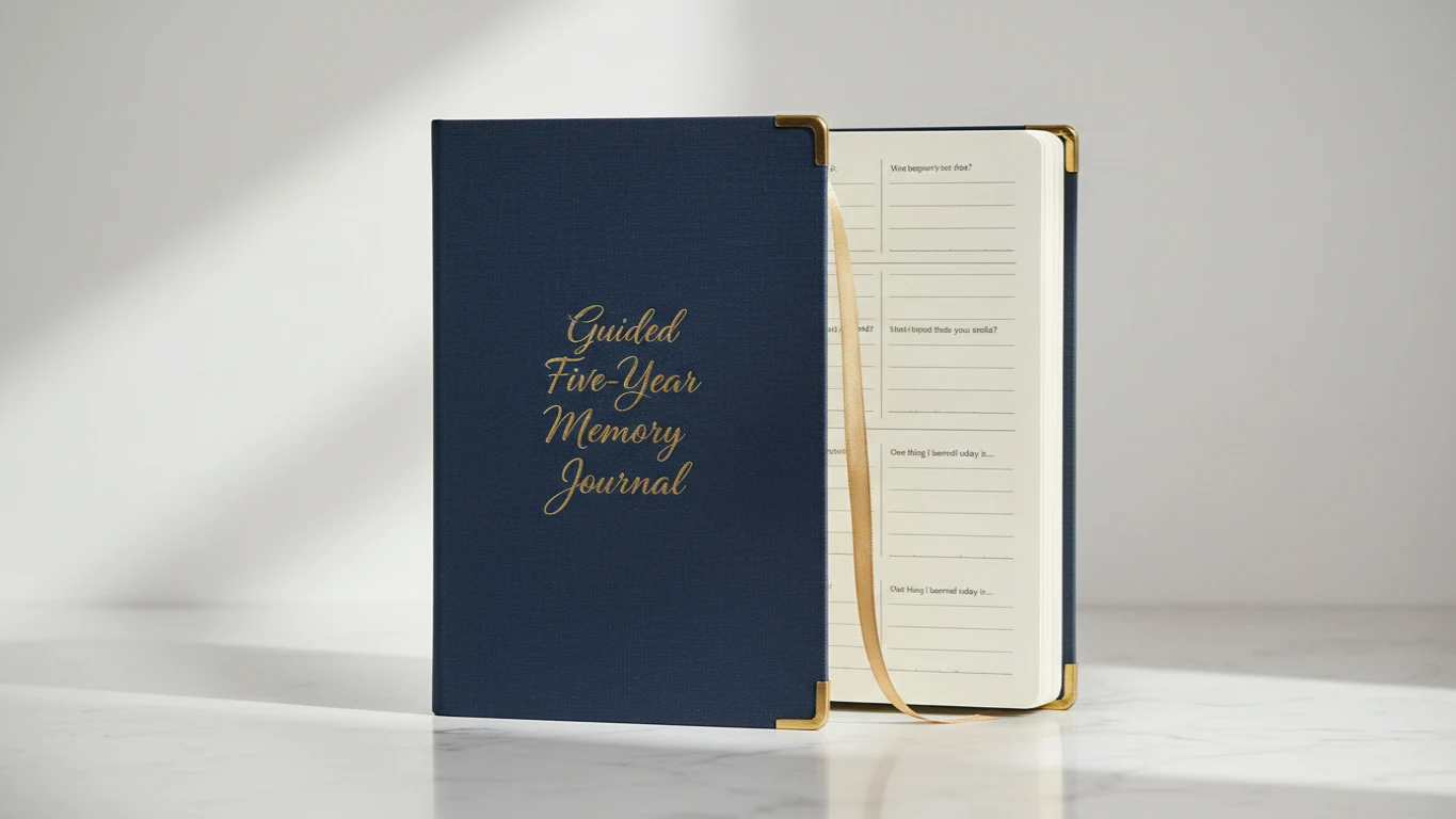 Guided Five-Year Memory Journal