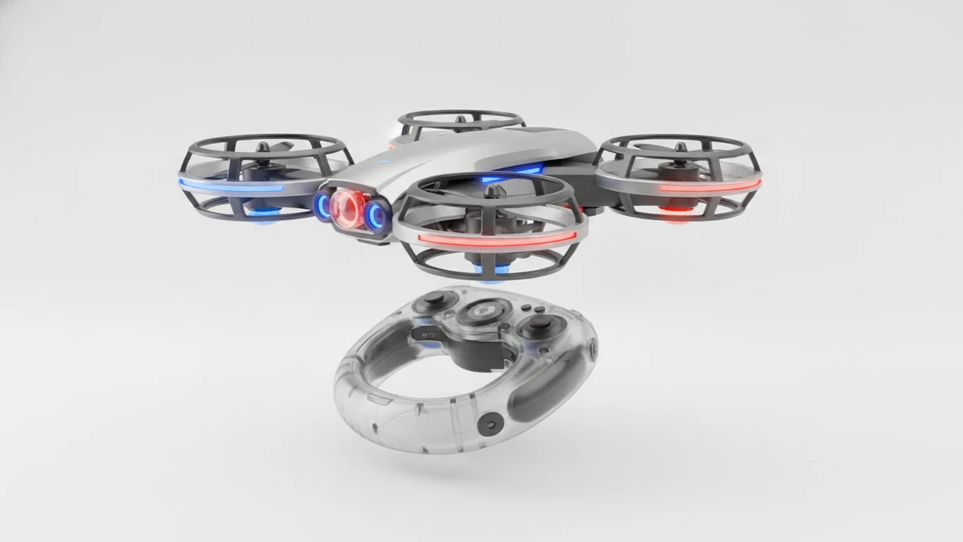 Hand-Controlled Infrared Drone