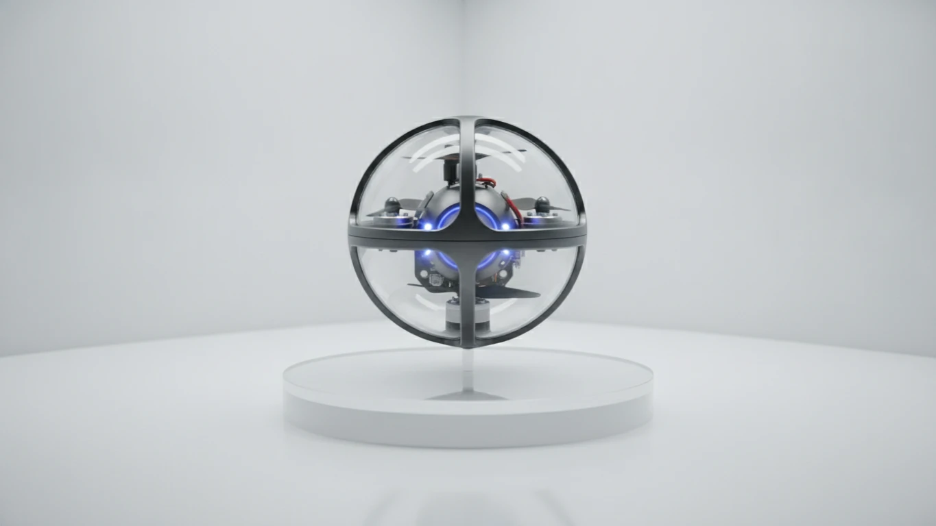 Hand-Operated Mini Flying Drone