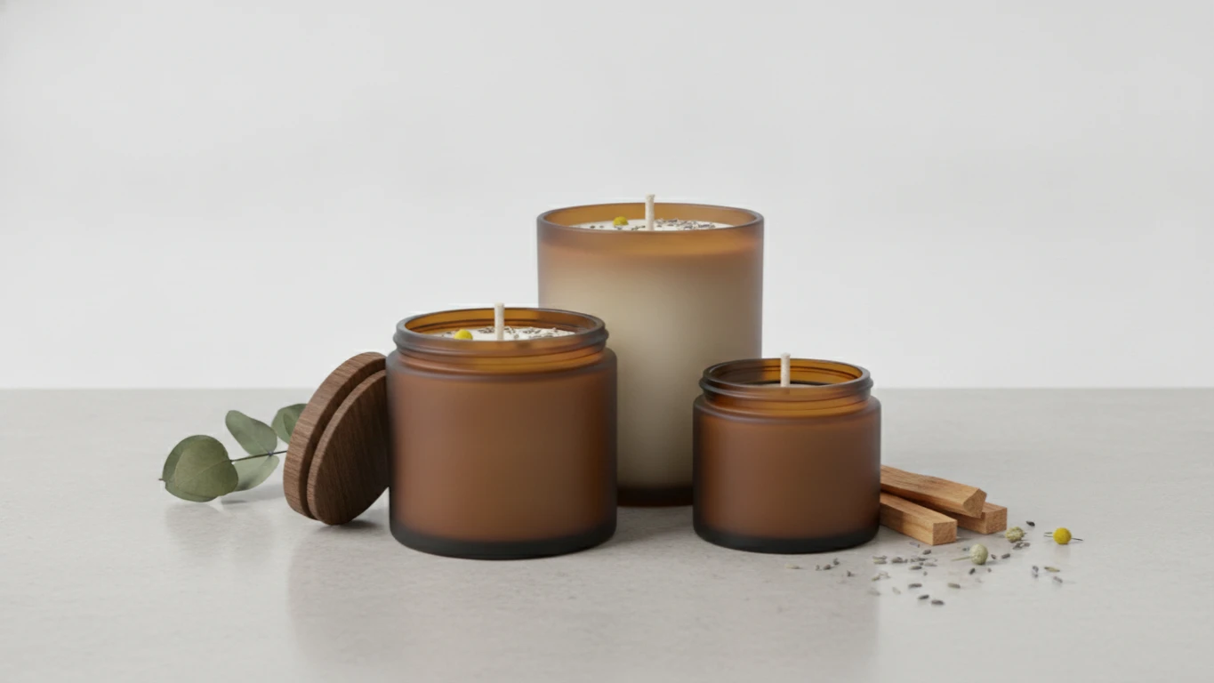 Hand-Poured Aromatherapy Soy Candle Set