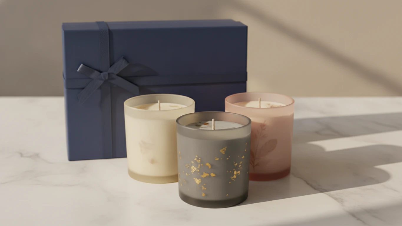 Hand-Poured Luxury Candle Set