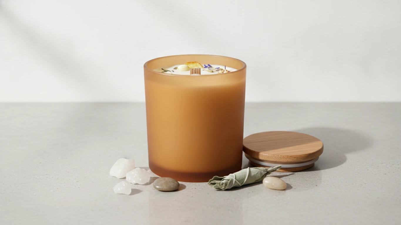 Hand-Poured Scented Soy Wellness Candle