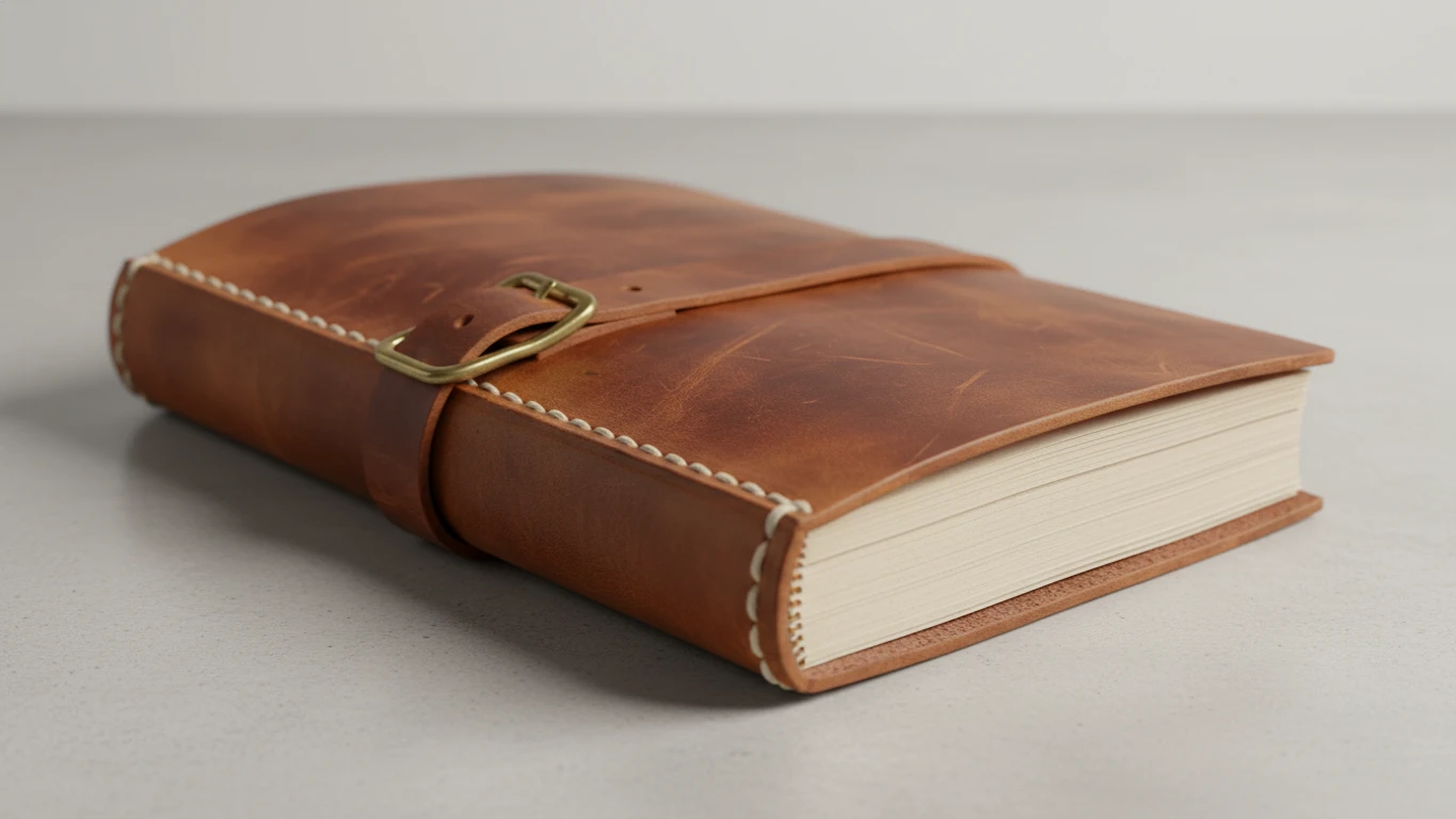 Hand-Stitched Leather Journal