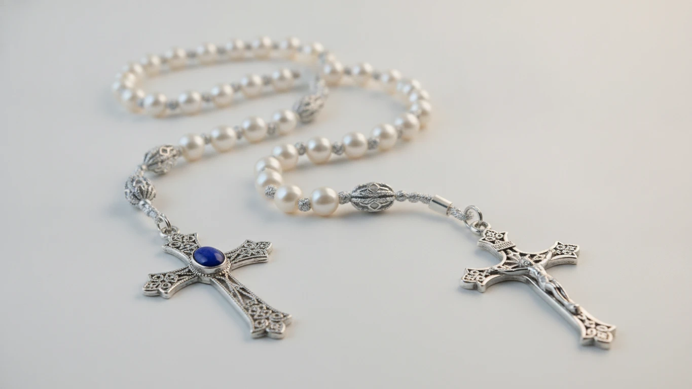 Hand-Strung Heirloom Rosary