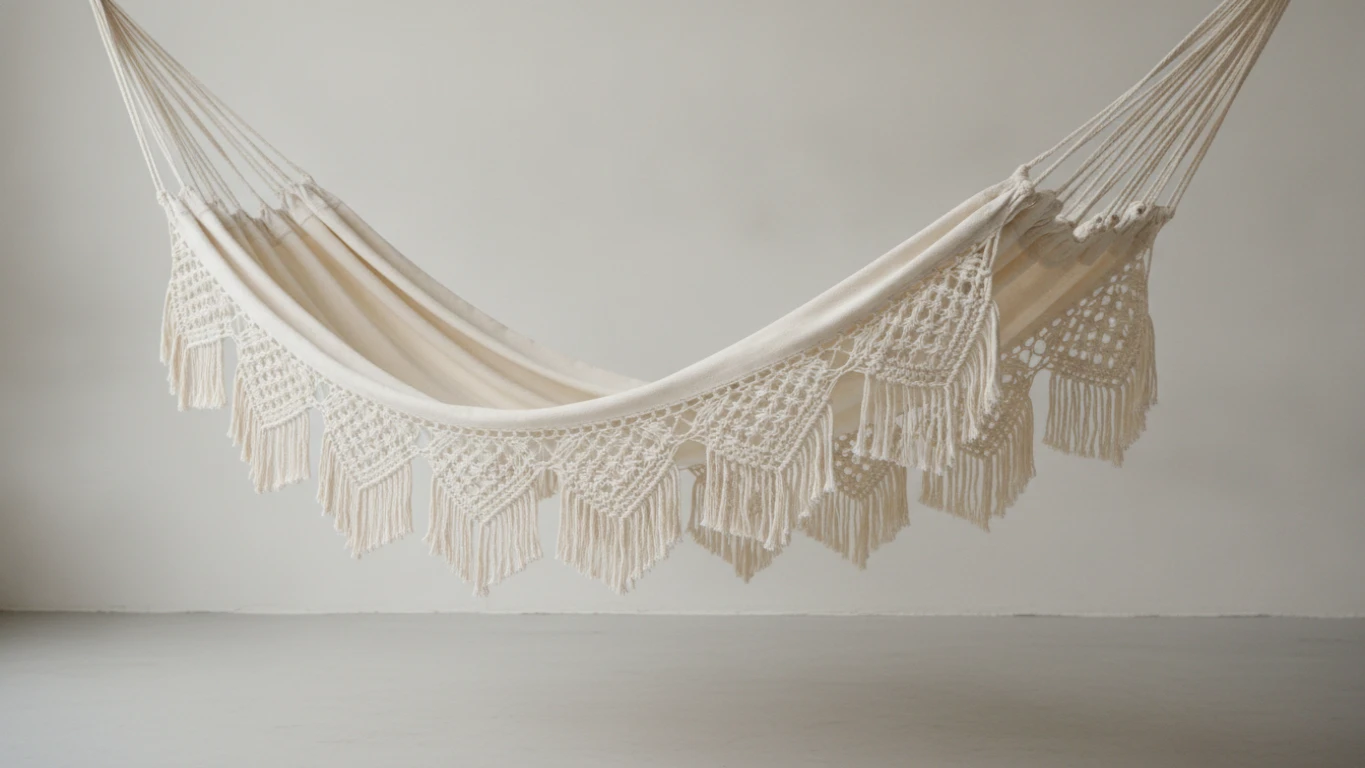 Hand-Woven Organic Cotton Hammock
