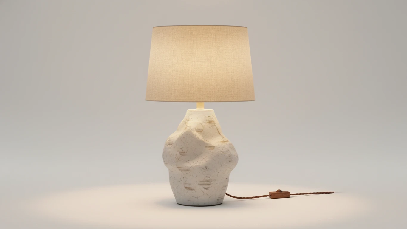 Handcrafted Ceramic Table Lamp