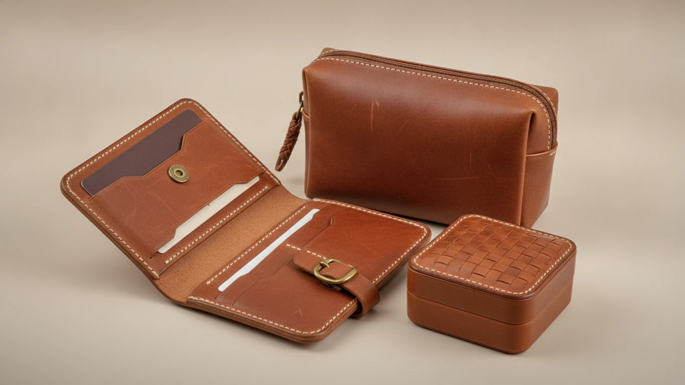 Handcrafted Genuine Leather Travel Organizers