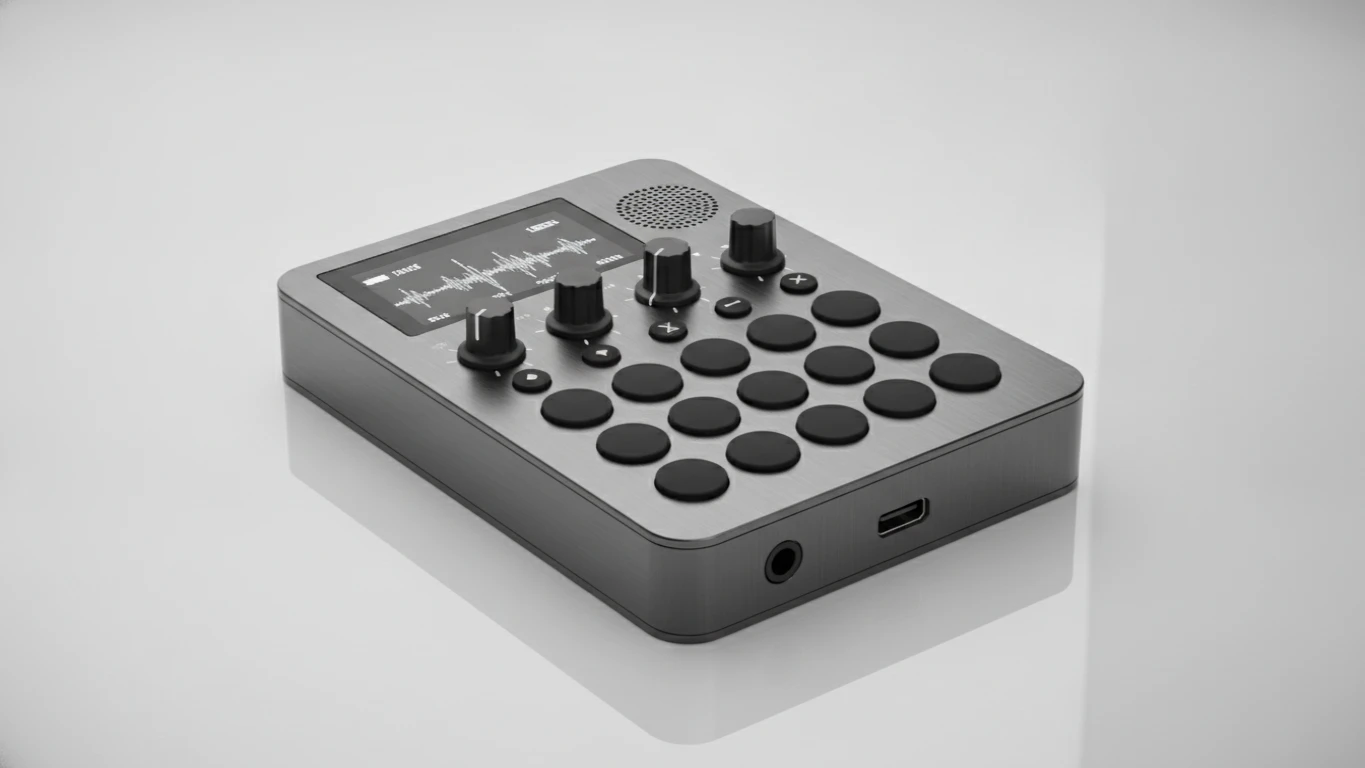 Handheld Pocket Electronic Music Synthesizer