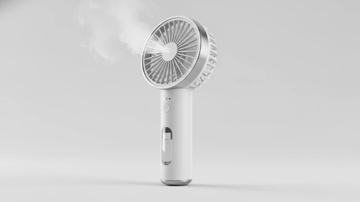 Handheld Rechargeable Mist Fan