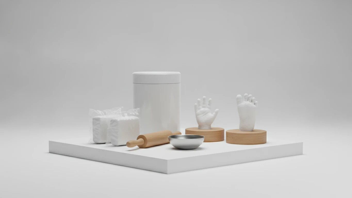 Handprint and Footprint Casting Kit
