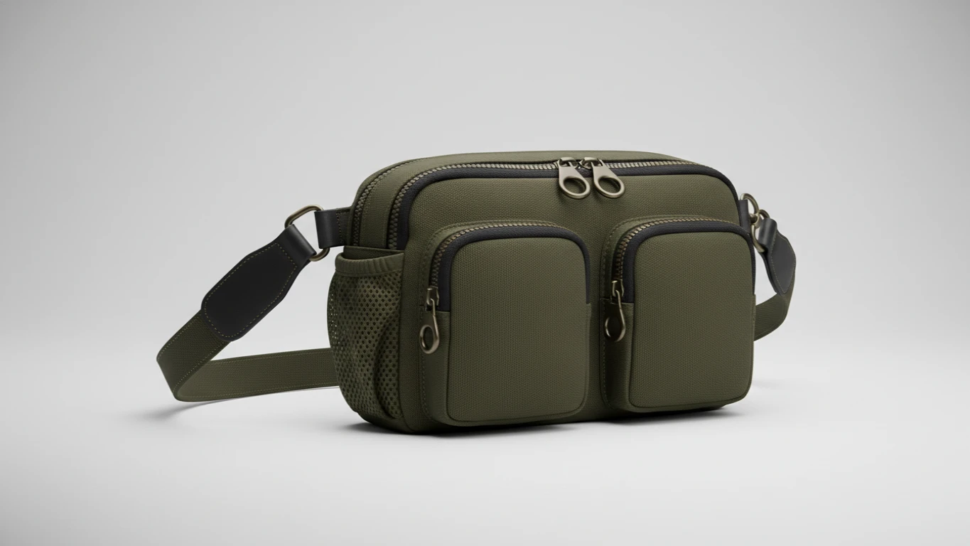 Hands-Free Crossbody Belt Bag