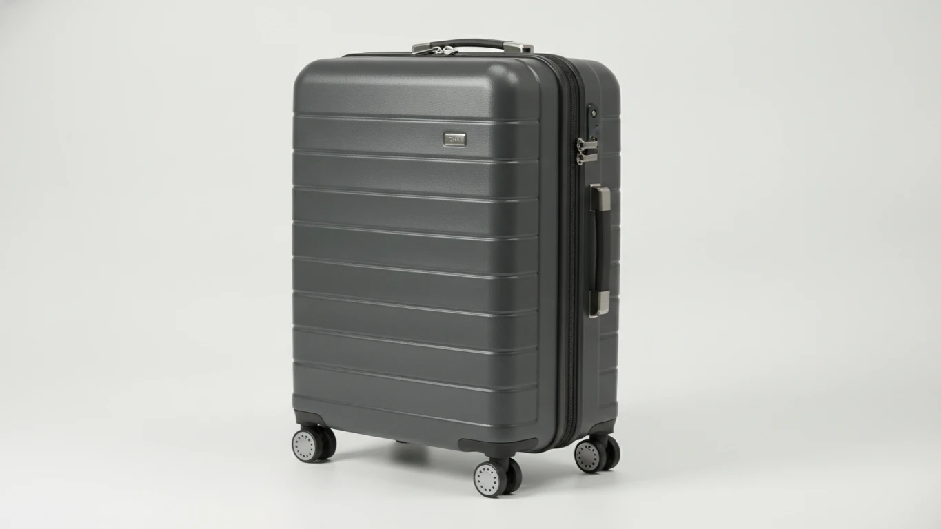 Hard-Shell Expandable Carry-On Suitcase