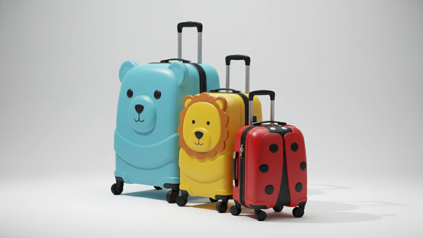 Hard-Shell Kids' Luggage Set