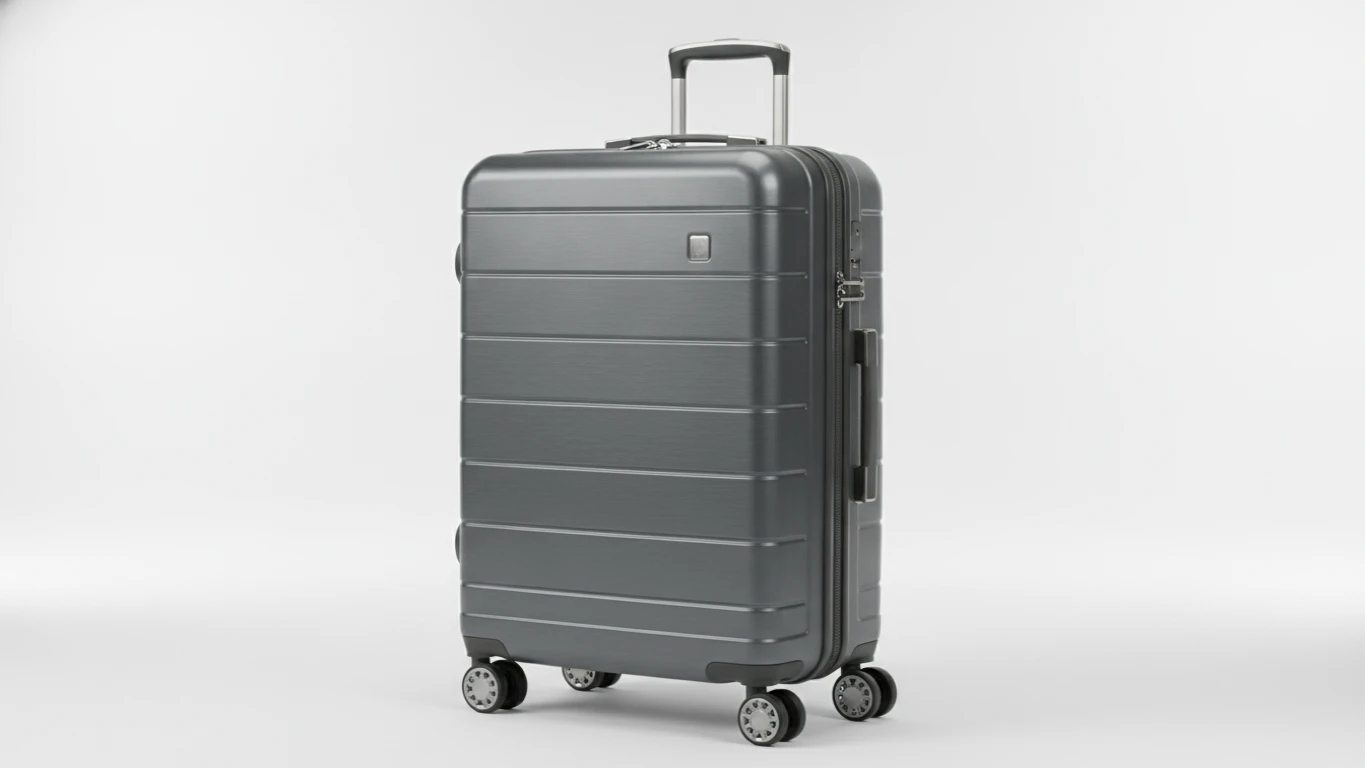 Hard-Shell Polycarbonate Carry-On Luggage