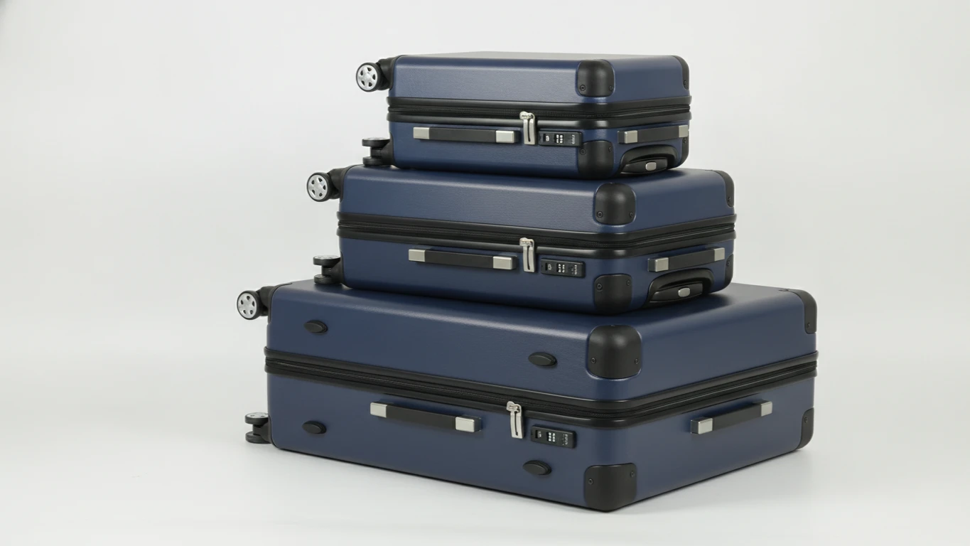 Hard-Shell Polycarbonate Suitcase Set