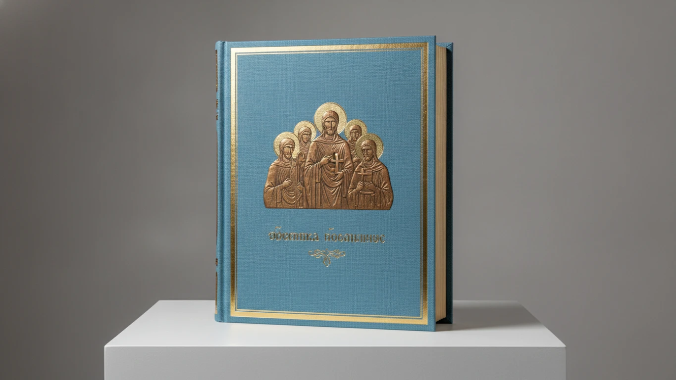 Hardcover Book of Saints for Children