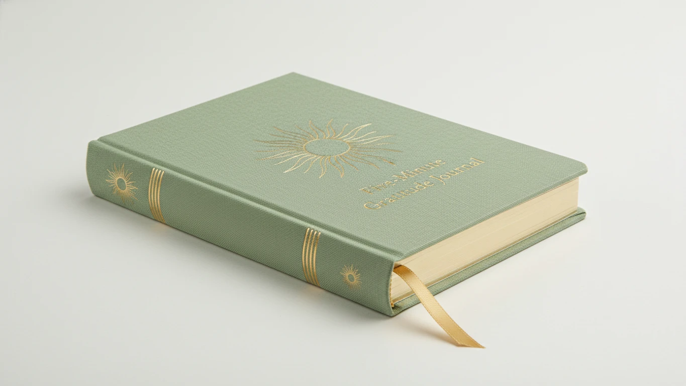 Hardcover Five-Minute Gratitude Journal