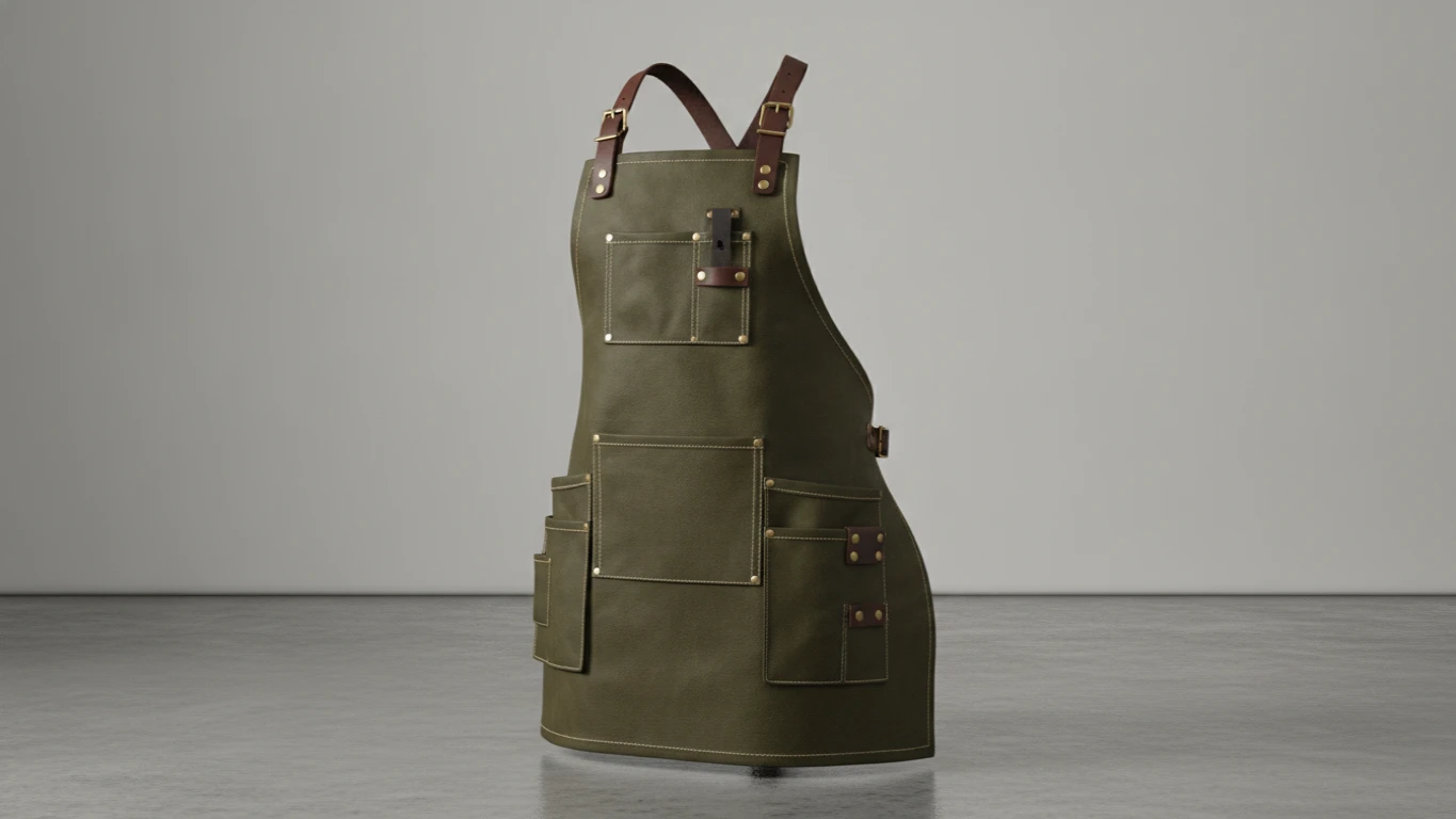 Heavy-Duty Canvas Shop Apron