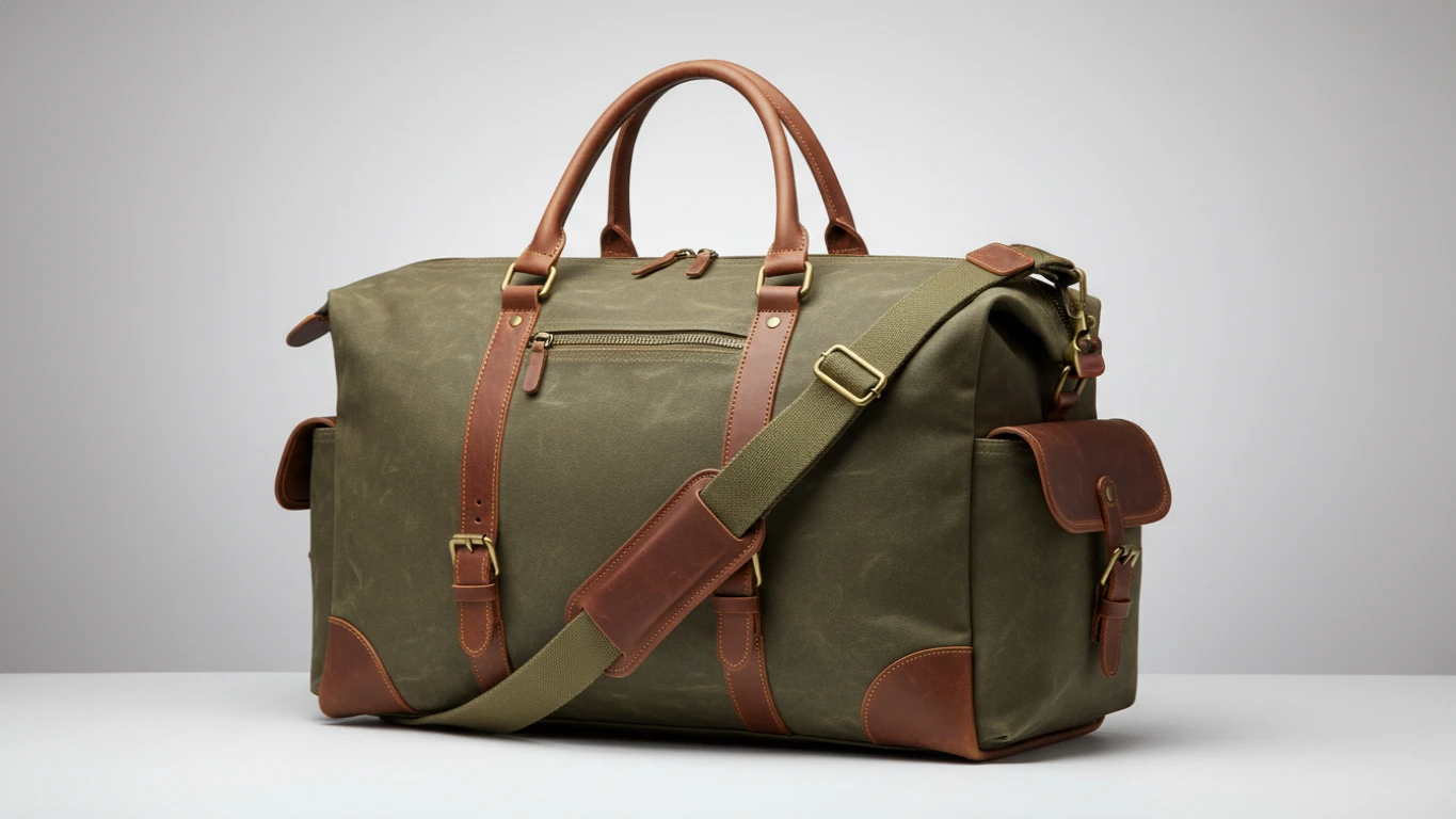 Heavy-Duty Canvas Weekender Bag