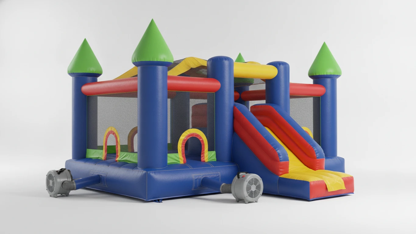 Heavy-Duty Inflatable Backyard Bouncing House