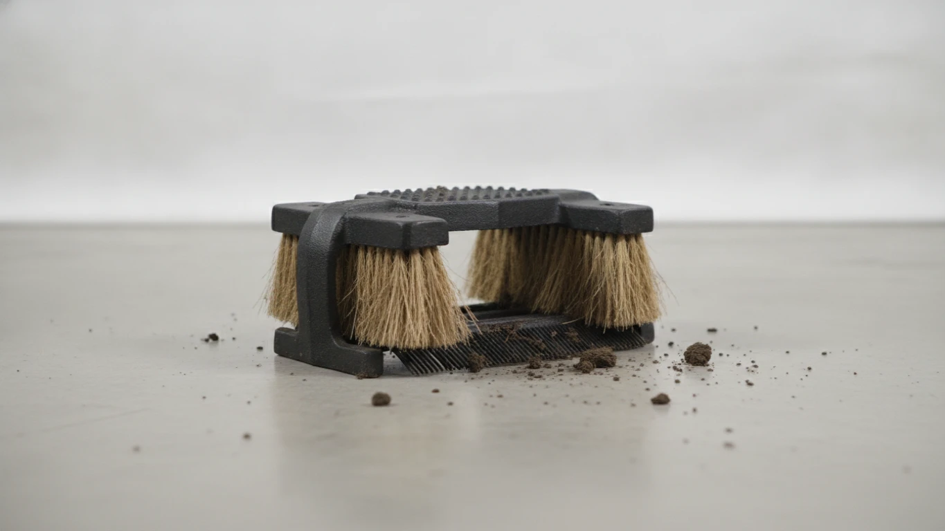 Heavy-Duty Mudroom Boot Scraper