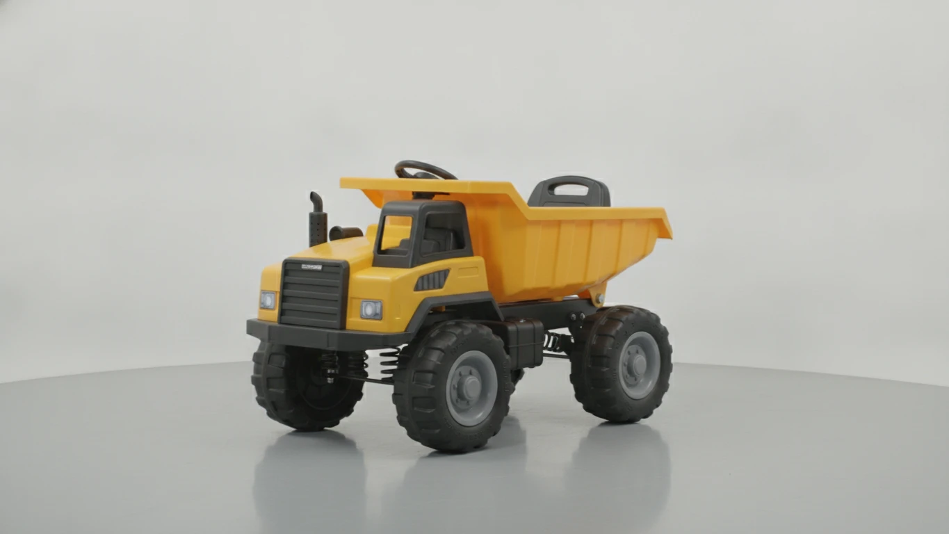 Heavy-Duty Ride-On Dump Truck