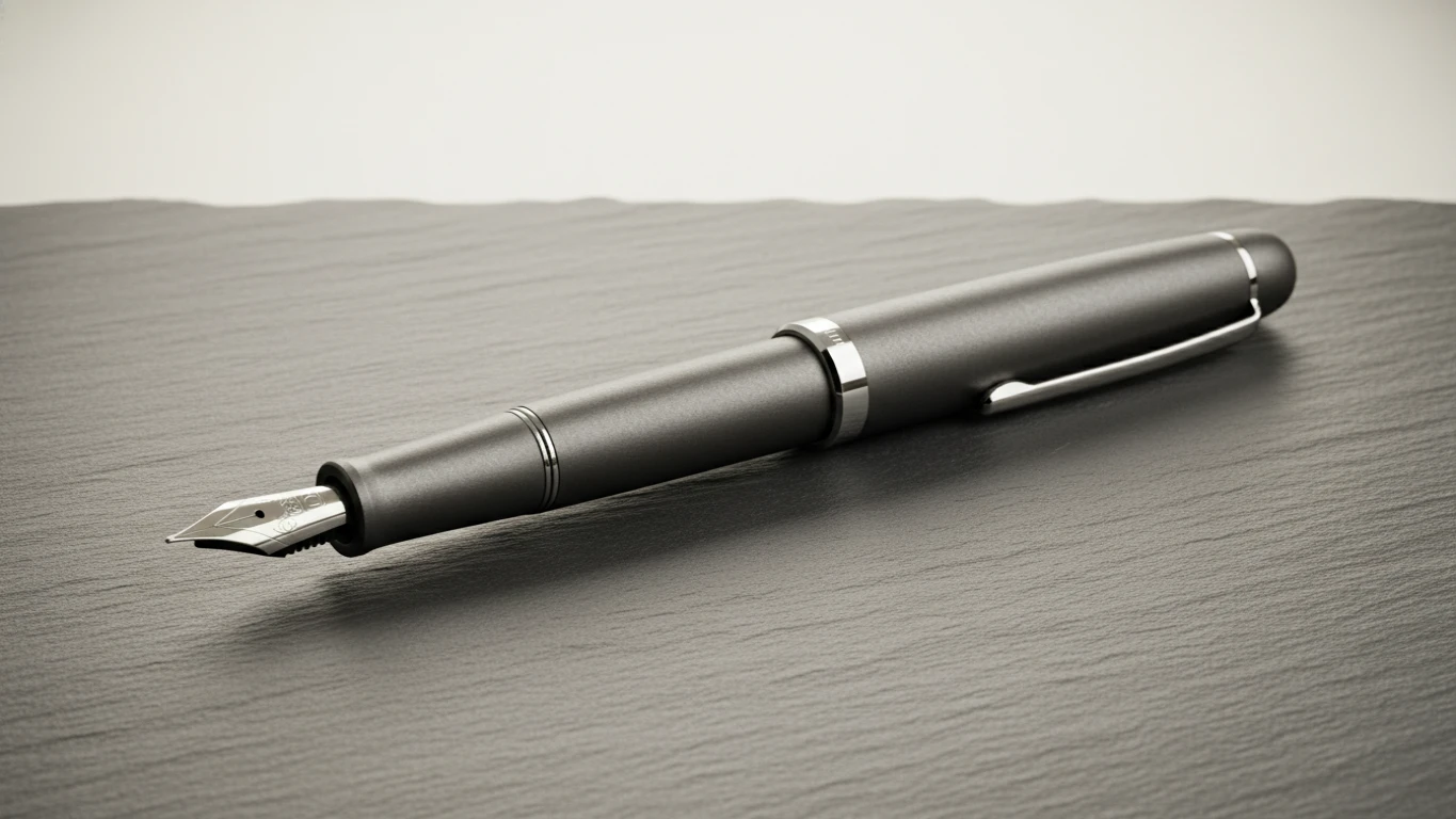 Heavyweight Matte Metal Fountain Pen