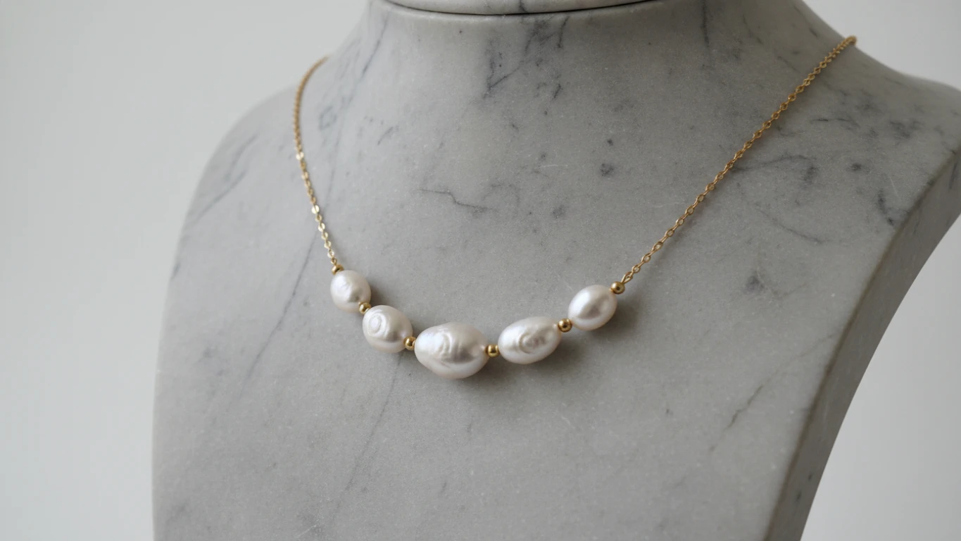 Heirloom Pearl Milestone Necklace