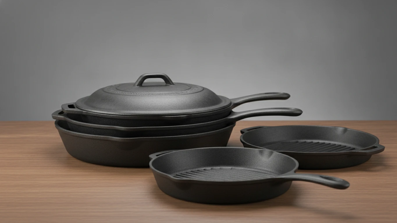 Heritage Cast Iron Skillet Set